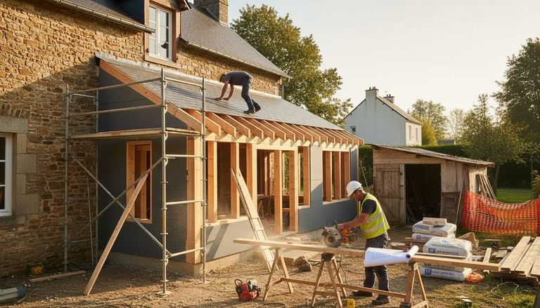 Exemple devis extension maison 20m2 et coûts réels en 2026