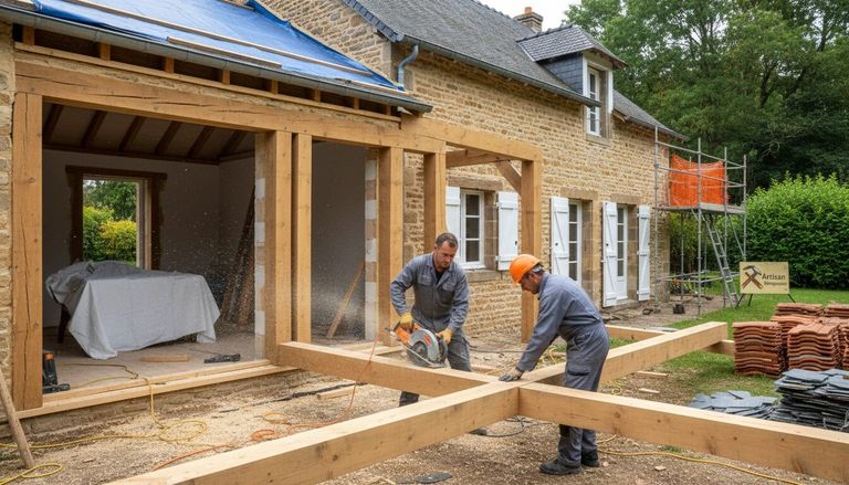 Exemple extension maison modèles de plans et prix 2026