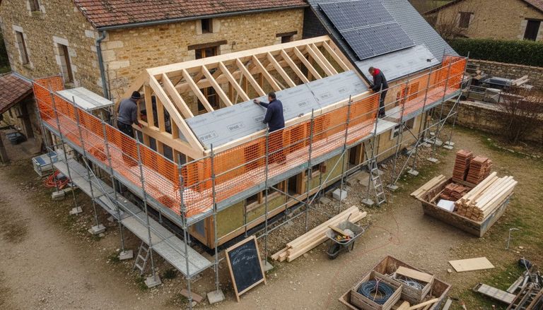 Prix extension maison 20m² : budget réel par type en 2026